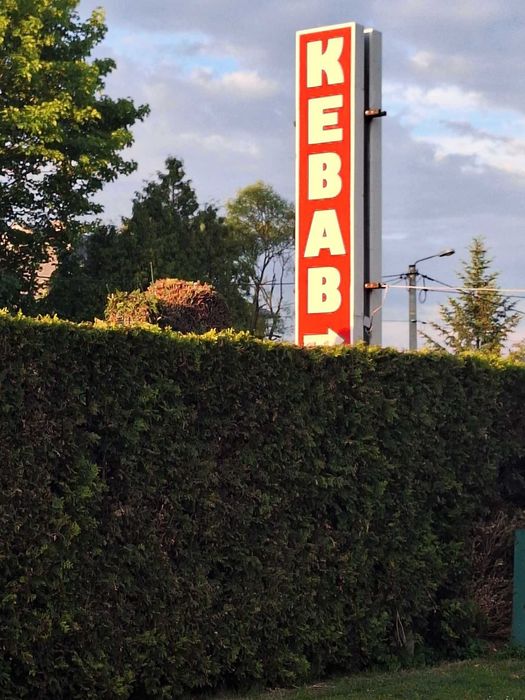 Reklama  świetlna dwustronna sprzedam