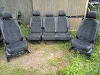 Komplet foteli VW caddy 4 15-20 skóra alkantara
