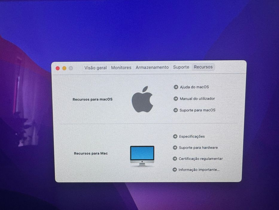 APPLE IMAC A1418  21.5 polegadas
