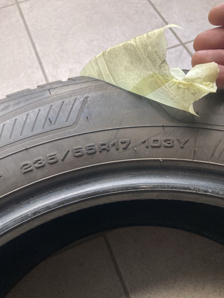 1x goodyear vector 4 seazon gen 3 suv 235/55 r17