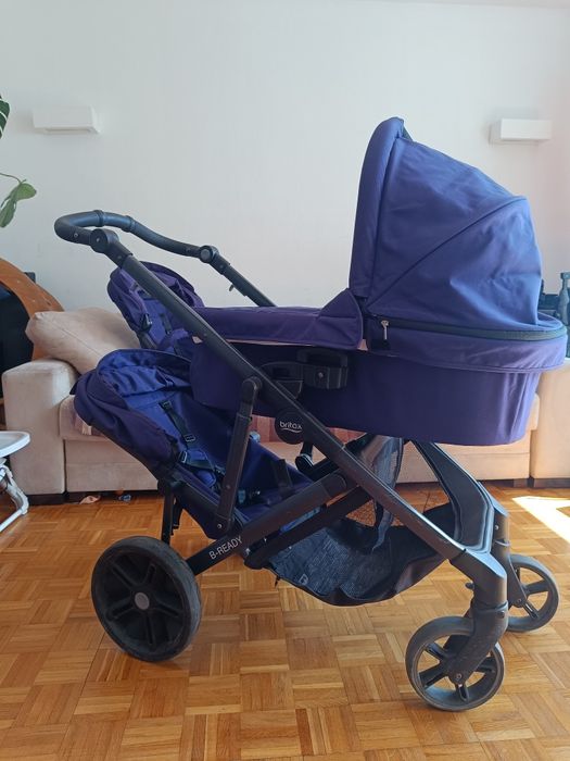Wózek Britax b ready, bliźniaczy, rok po roku