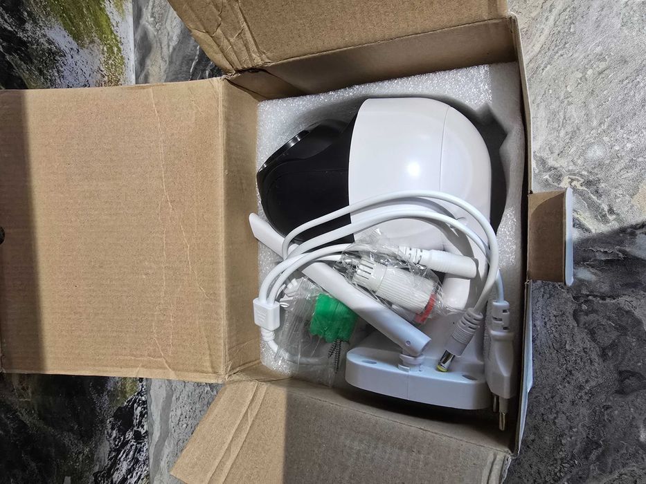 kamera ip wifi smart zewnętrzna obrotowa detekcja 5mpx zoom alarm