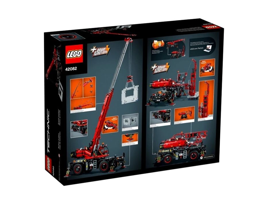Nowe Lego Technic 42082 Dźwig - Rough Terrain Crane