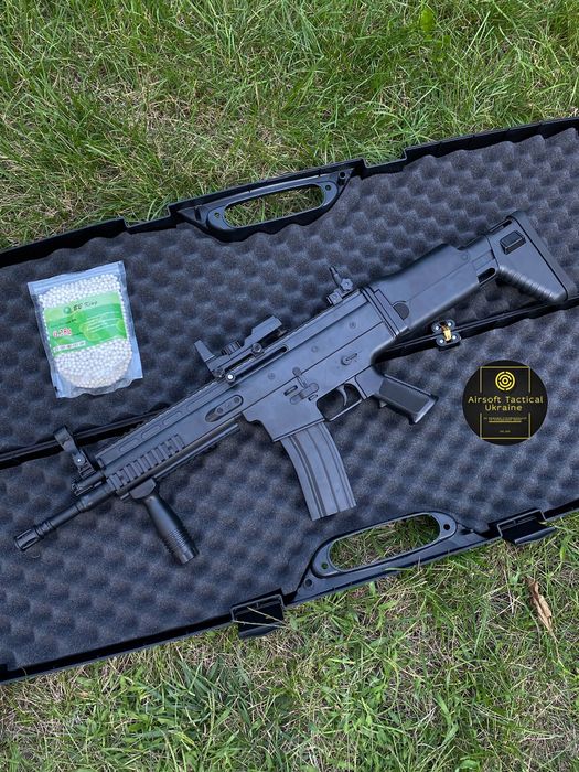 Автомат SCAR з прицілом (іграшка)