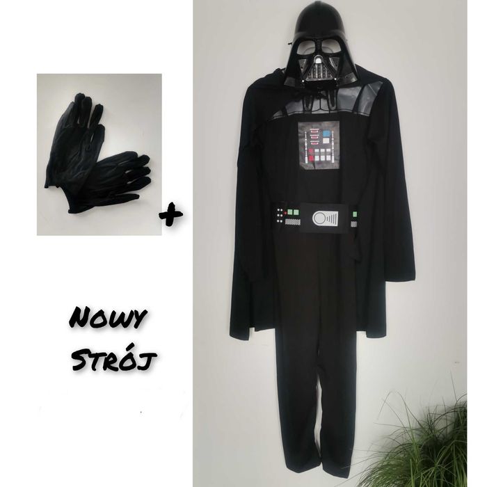 Nowy Strój STAR WARS 134/140 Lord Vader 140 przebranie kostium Vader