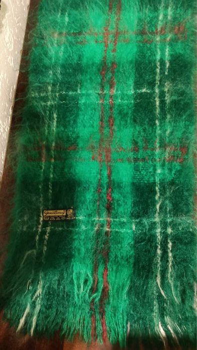 130/30см мужской шарф Greatway Индия натуральный мохер