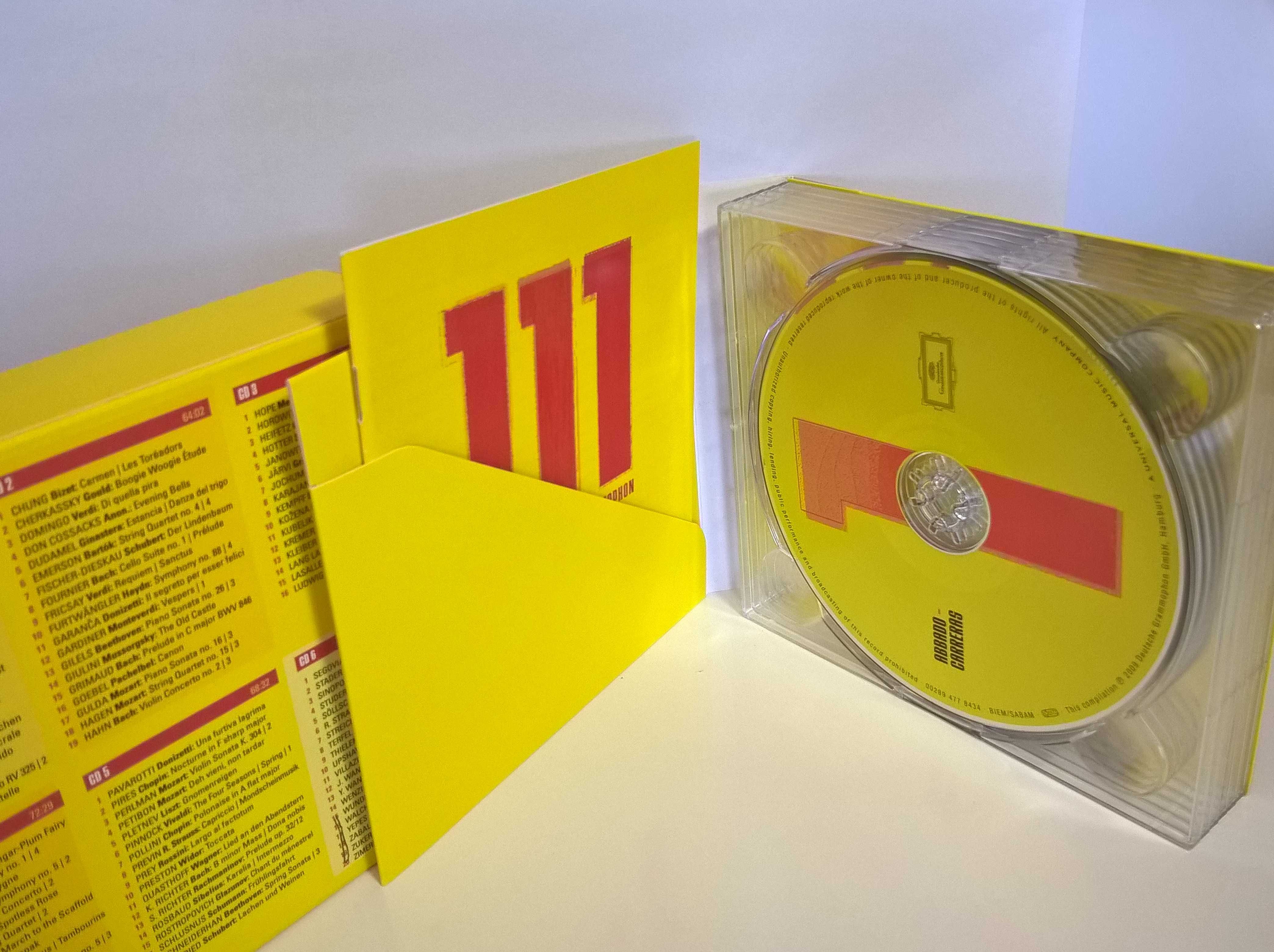 111º aniversário da Deutsche Grammophon - 6 CDs