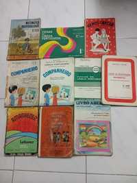 Livros da escola primária dos anos 70 (antigos)