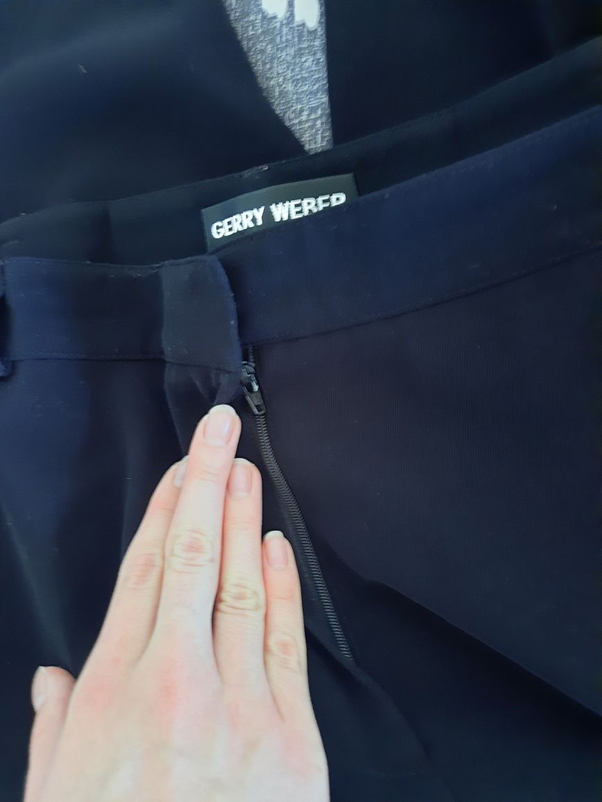 Eleganckie spodnie w kant 7/8 Gerry Weber 4 XL