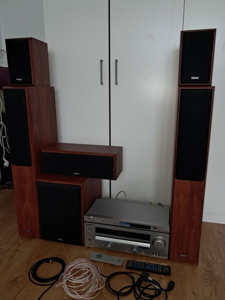 Amplituner Kolumny Kino domowe Kenwood