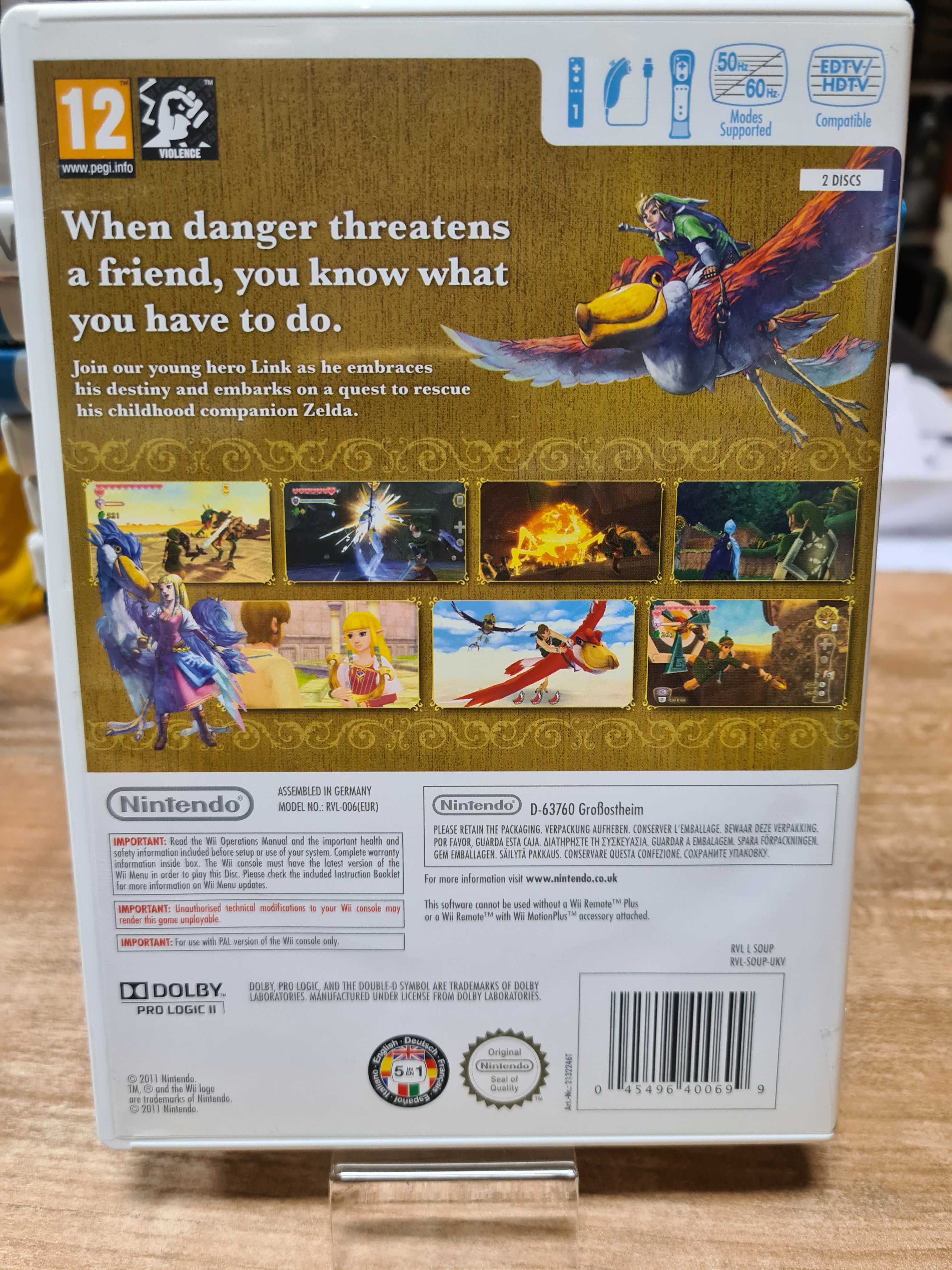 The Legend of Zelda: Skyward Sword Wii, Sklep Wysyłka Wymiana