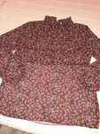 Blusa tipo seda tam.S