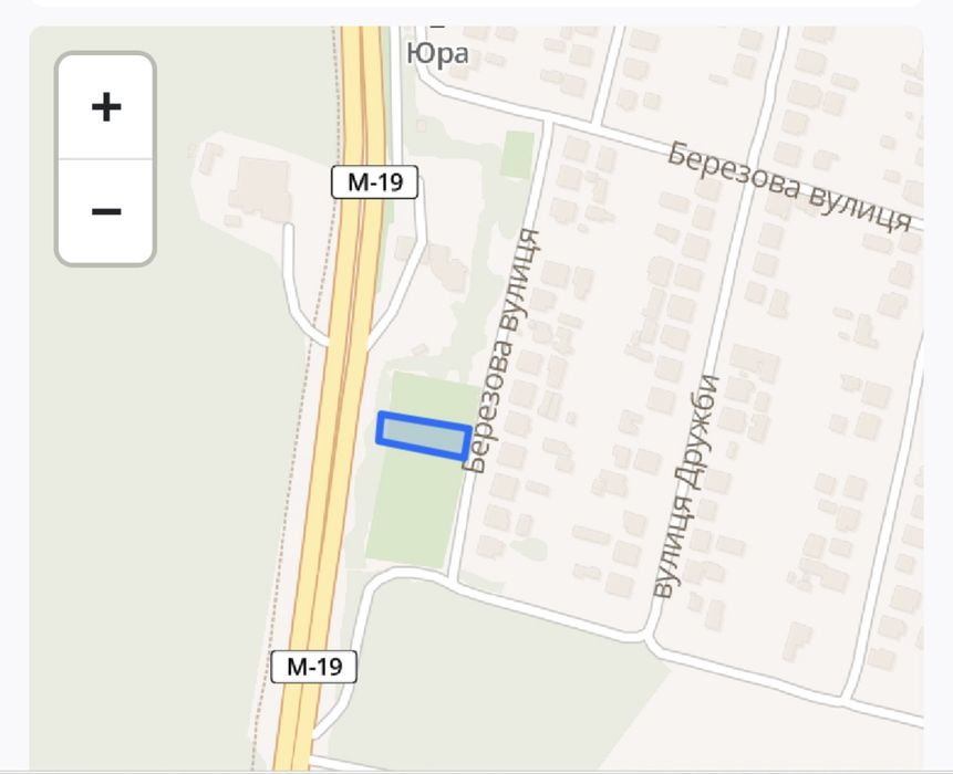 Продаж земельної ділянки в с. Велика Березовиця