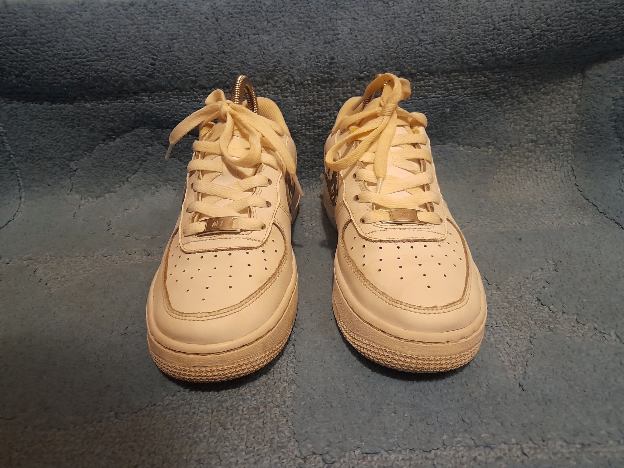 Оригинал Nike Air Force 1 женские кроссовки кожа, 38( 24 см )