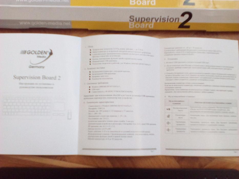Беспроводная клавиатура Supervision Board 2