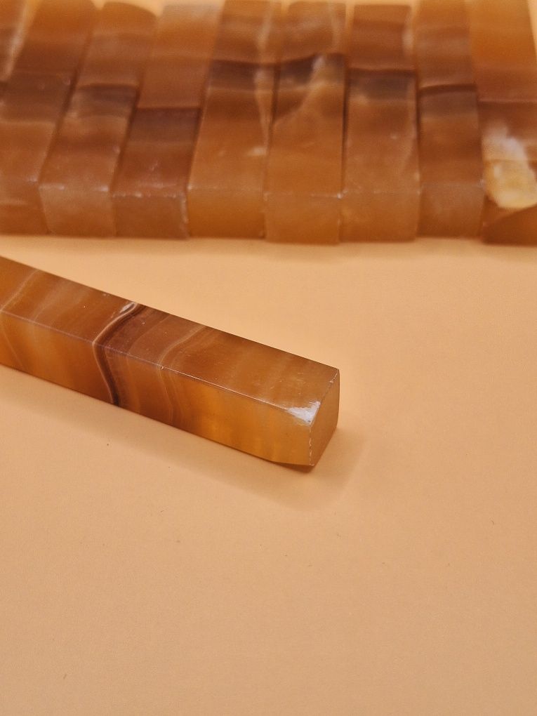Podstawki pod sztućce z kamienia naturalnego Agatu 11szt