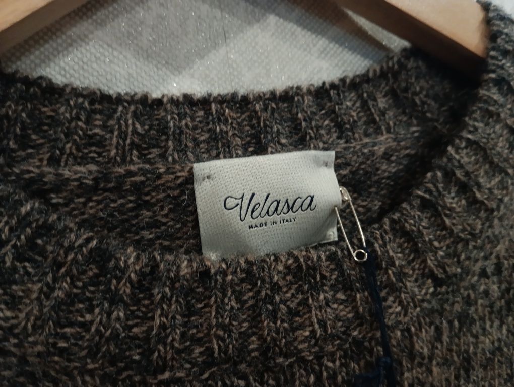 Новый шерстяной свитер Velasca Mezzano
