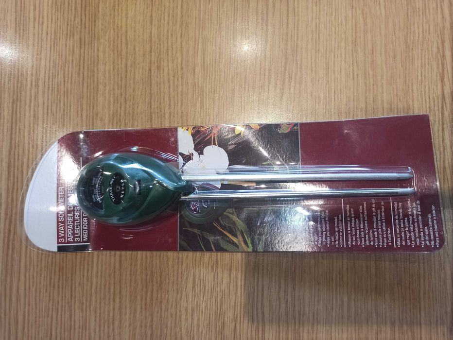 Medidor de PH, luminosidade, e humidade para terra