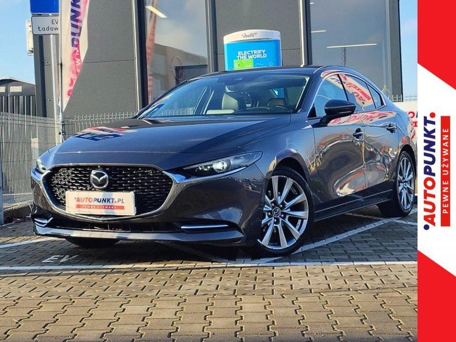 Mazda 3 SkyCruise, 2021r. || Kamera 360 || Skóry || Szyberdach || BOSE || FV23