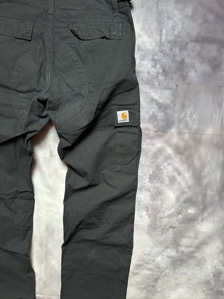 Spodnie jeansowe szerokie Carhartt cargo baggy pants unisex streetwear