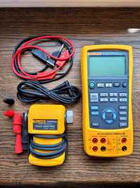 Fluke 725 + Fluke 750P2000 / Kalibrator + Moduł ciśnieniowy / Miernik