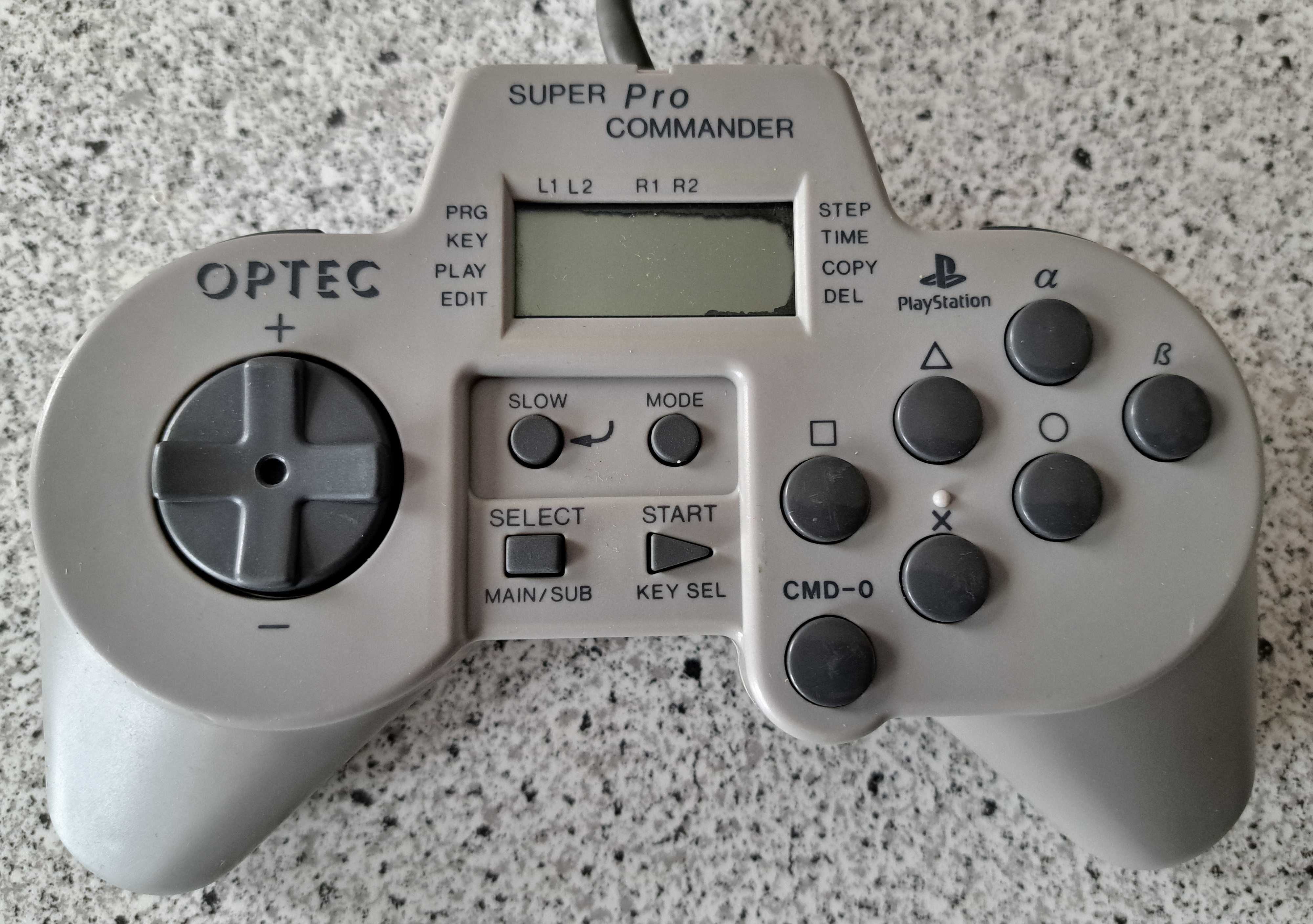 Pad Optec Super Pro Commander, PS1, licencjonowany