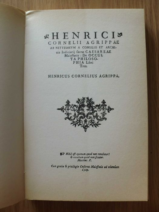La Magie Cérémoniell
de Henri Corneille Agrippa