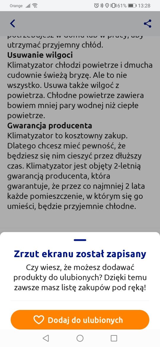 Klimatyzator action