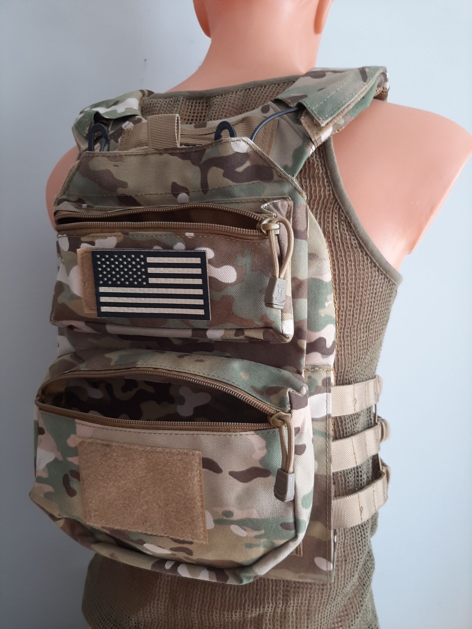 L Large 3+ PLATE CARRIER sapi 30.06 JSP kamizelka  bez cech bojowych