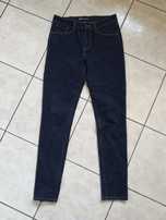 Jeansy skinny Levi's High Rise Skinny 27/32 dżinsy granatowe