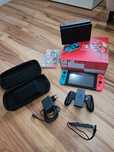 Nintendo Switch + Super Mario Odyssey + estojo + caixa original