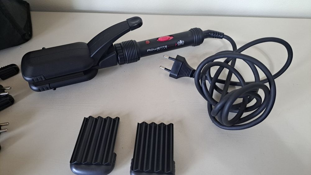 Alisador e encaracolador de cabelo Rowenta