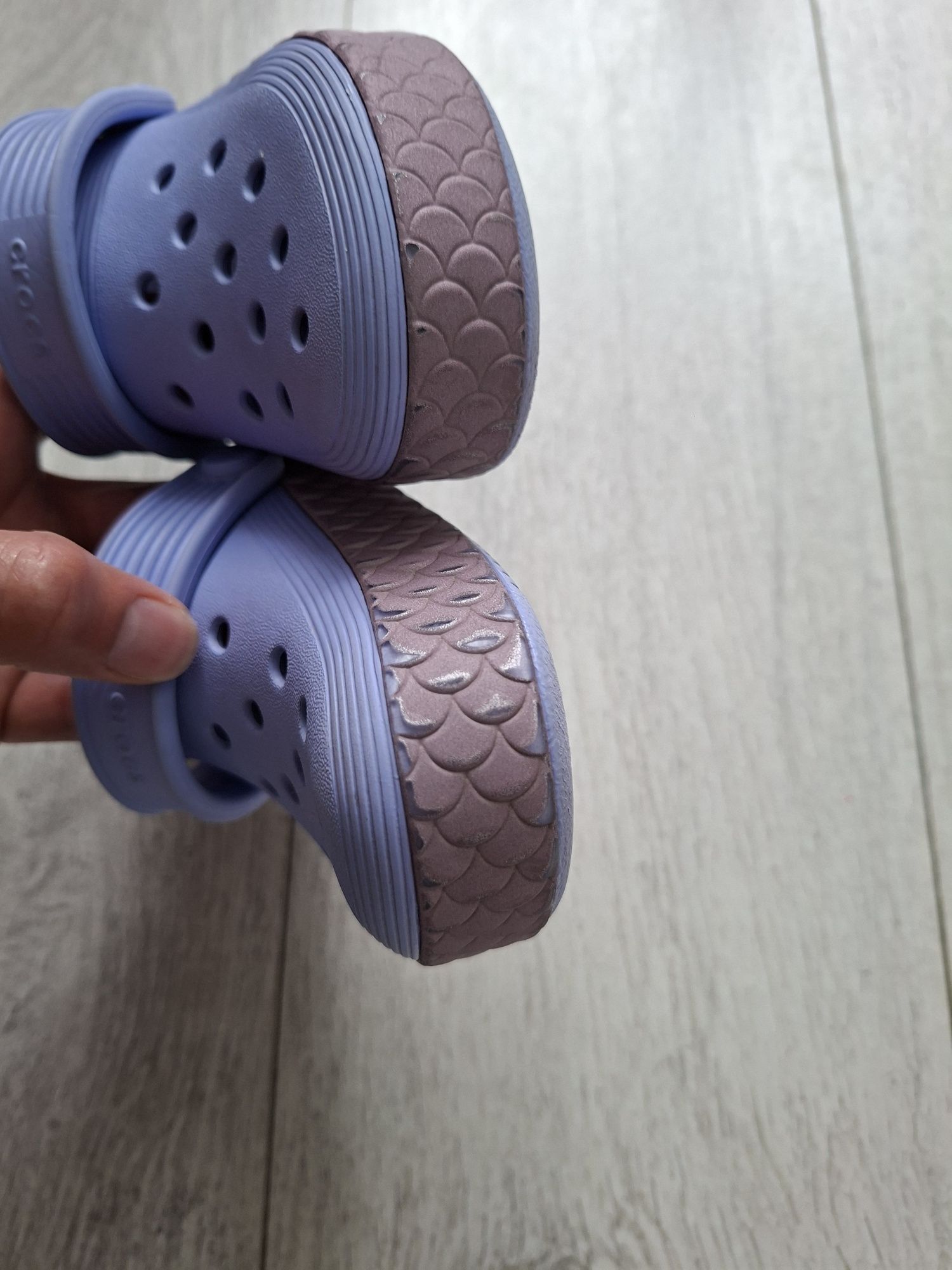 Crocsy klapki syrenka dziewczynka c9 r26