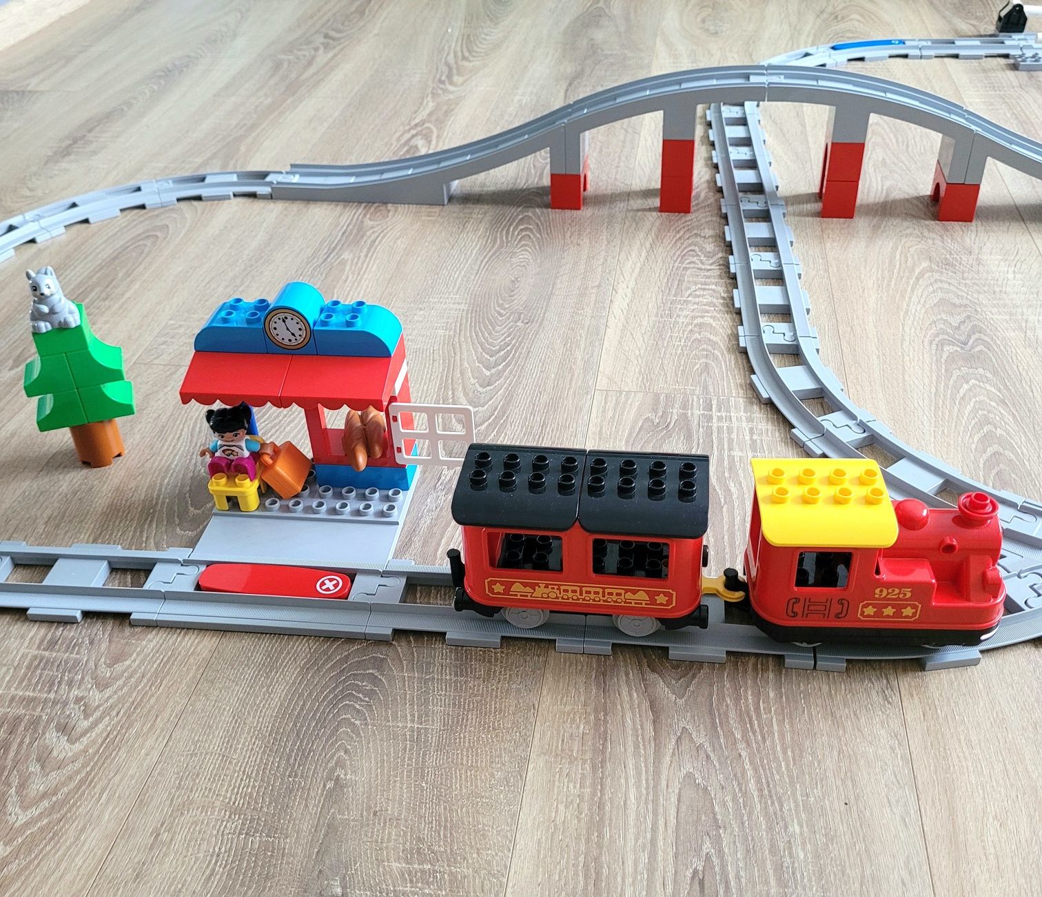 LEGO Duplo Потяг 3 набори разом, залізна дорога