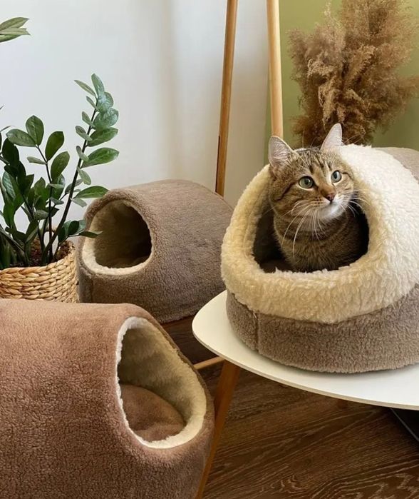 Лежак,хатка,домік для кота,собаки,вухастика