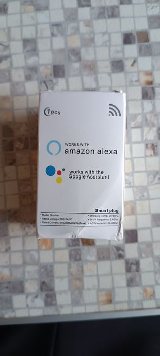 Умная розетка WiFi Tuya Smart