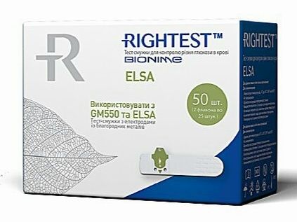 Тест-смужки Rightest Bionime ELSA