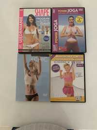 4 Dvd program treningowy fitness joga