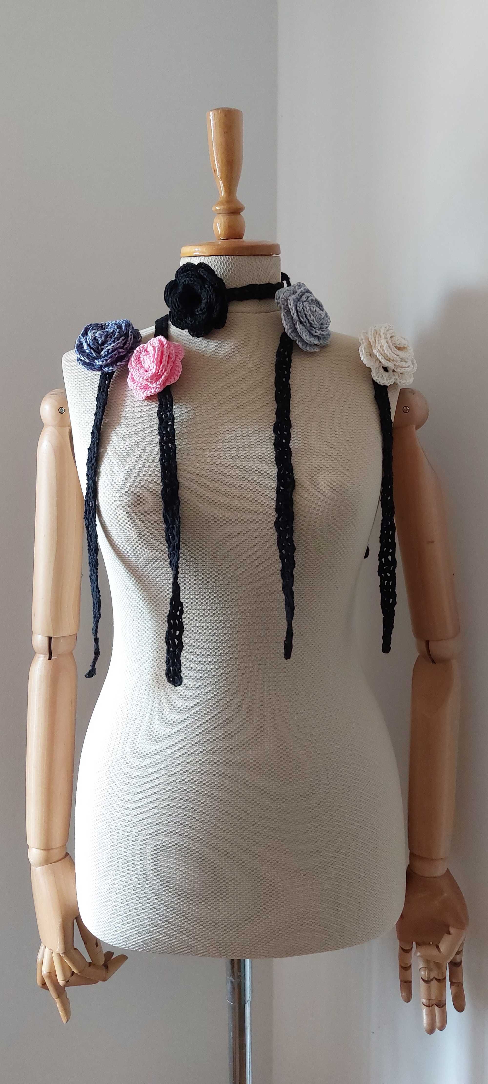 Choker flower Crochet