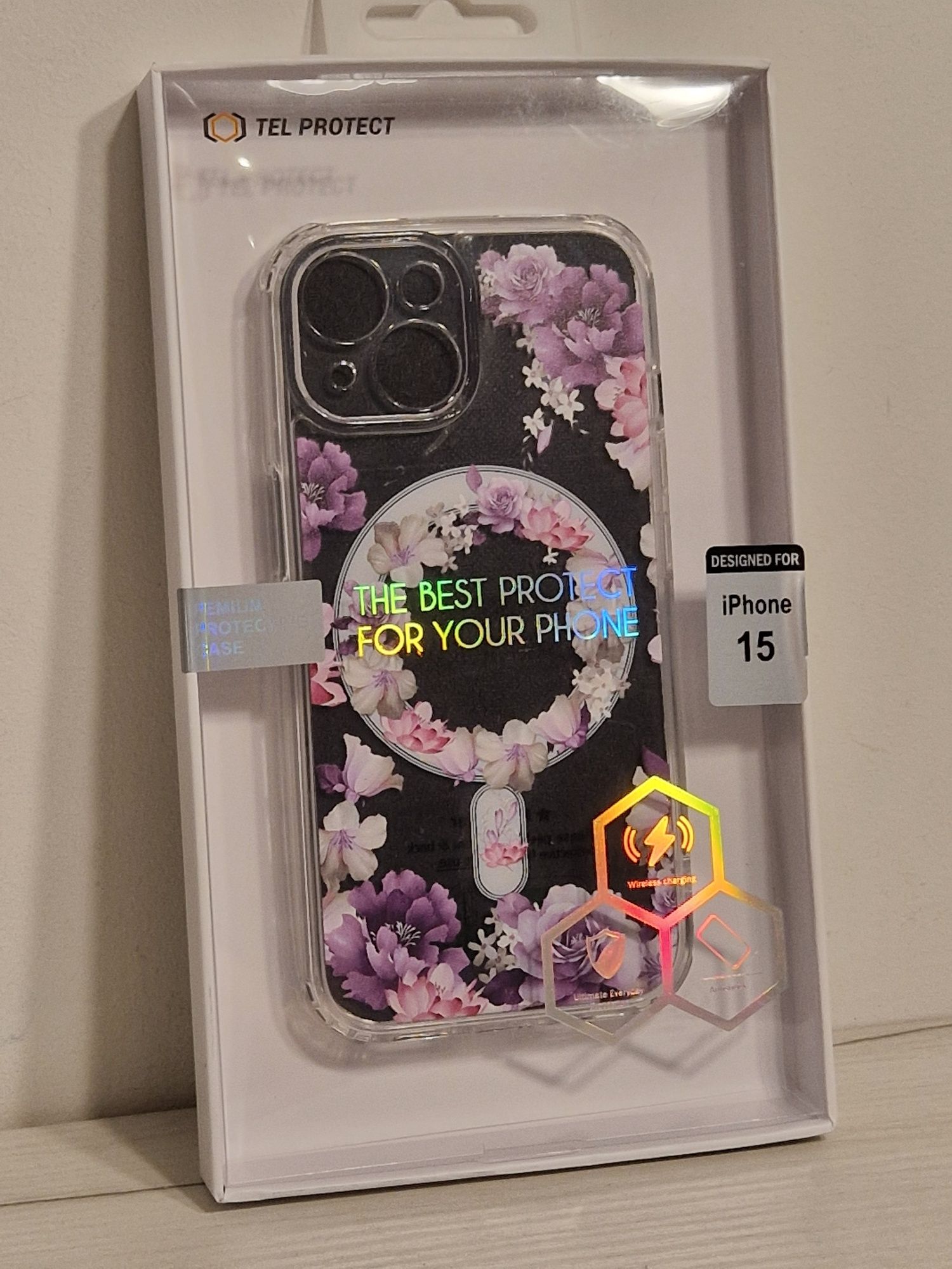 Tel Protect Flower Magsafe do Iphone 15 wzór 6