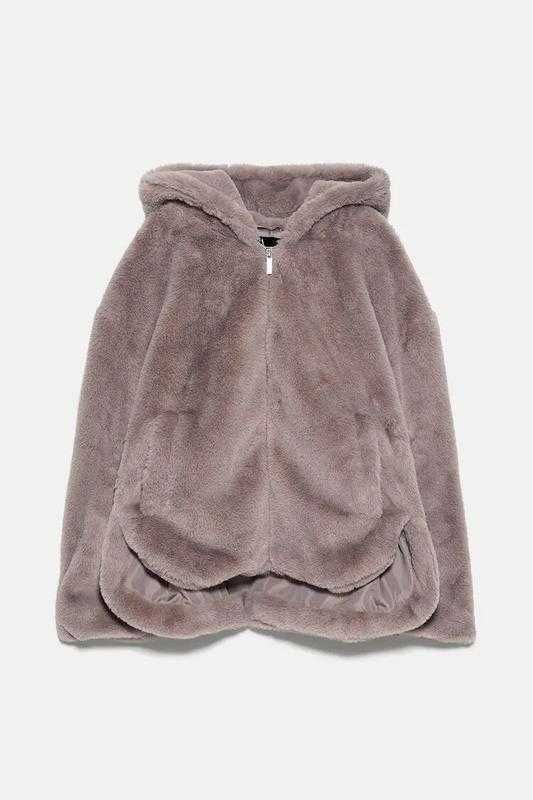 шубка Зара Zara шуба еко