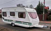 SWIFT Challenger  Przyczepa kempingowa Chateau Calista 463C bojler akumulator DMC 1300kg