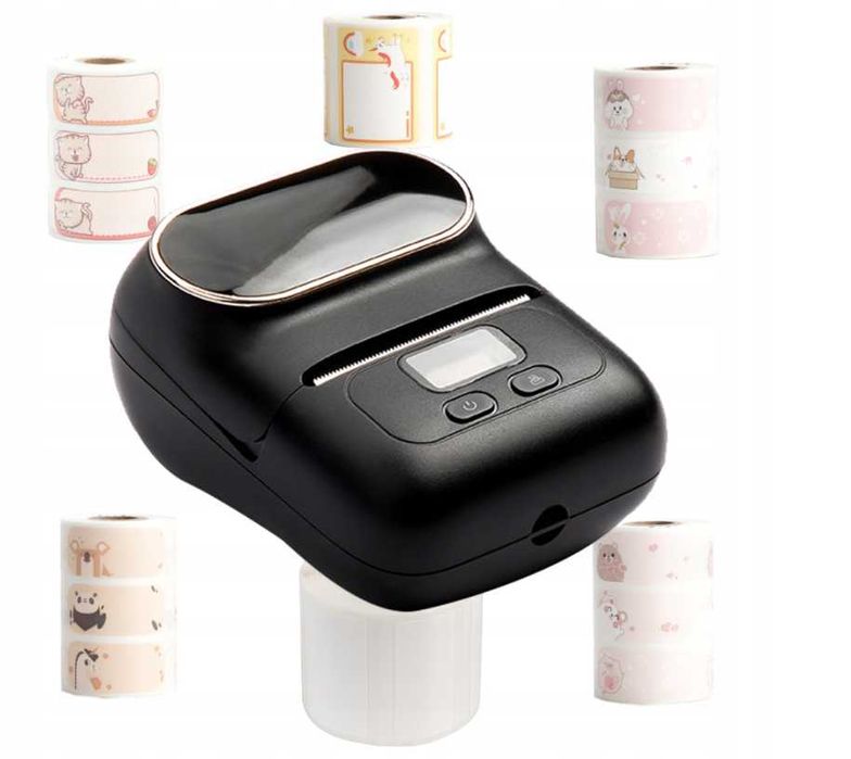 Phomemo Drukarka Termiczna Samoprzylepnych Etykiet Naklejek - OKAZJA