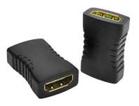 Adapter Łącznik HDMI Female TO Female GOLD