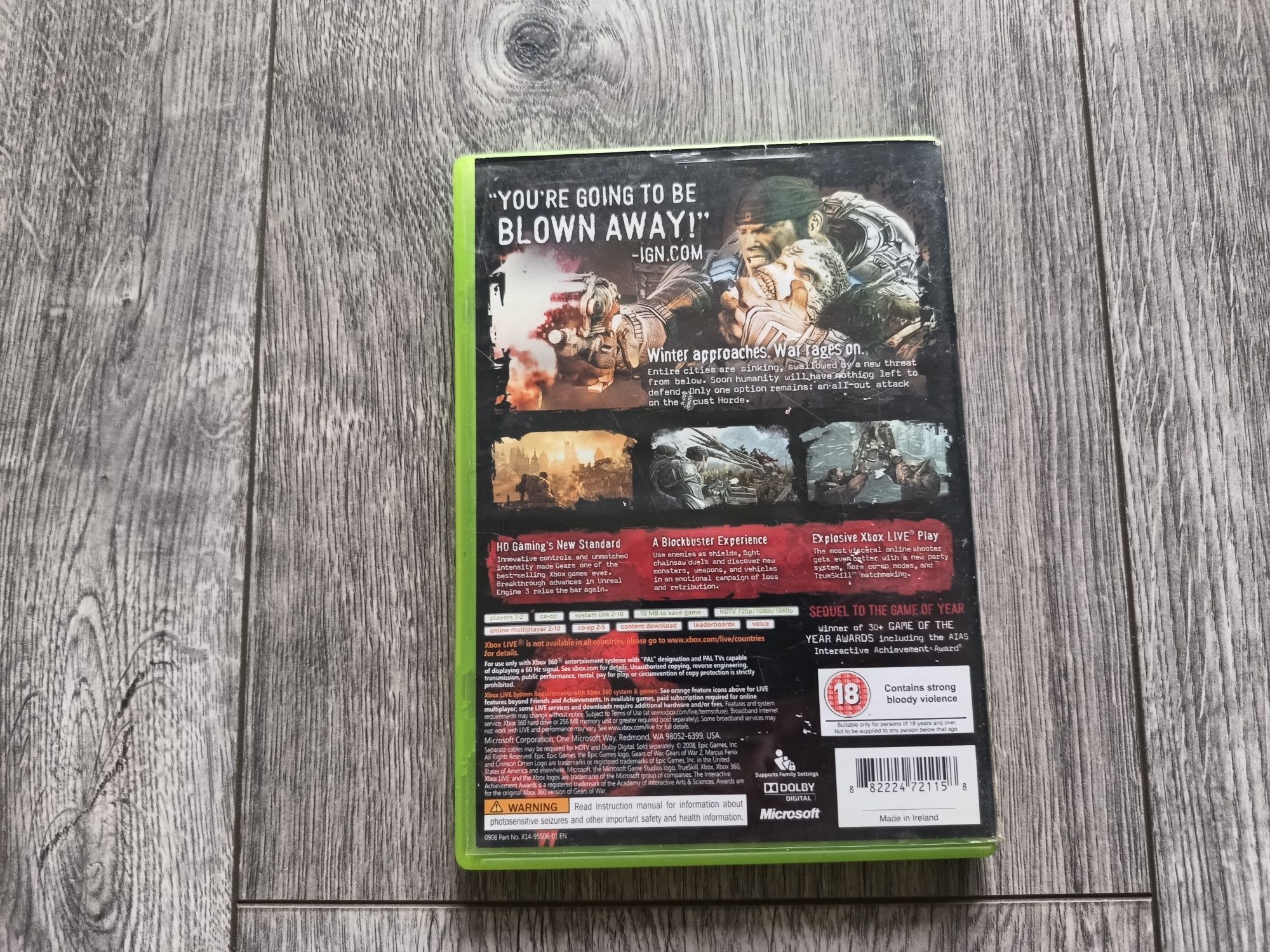 Gra Xbox 360 Gears Of War 2