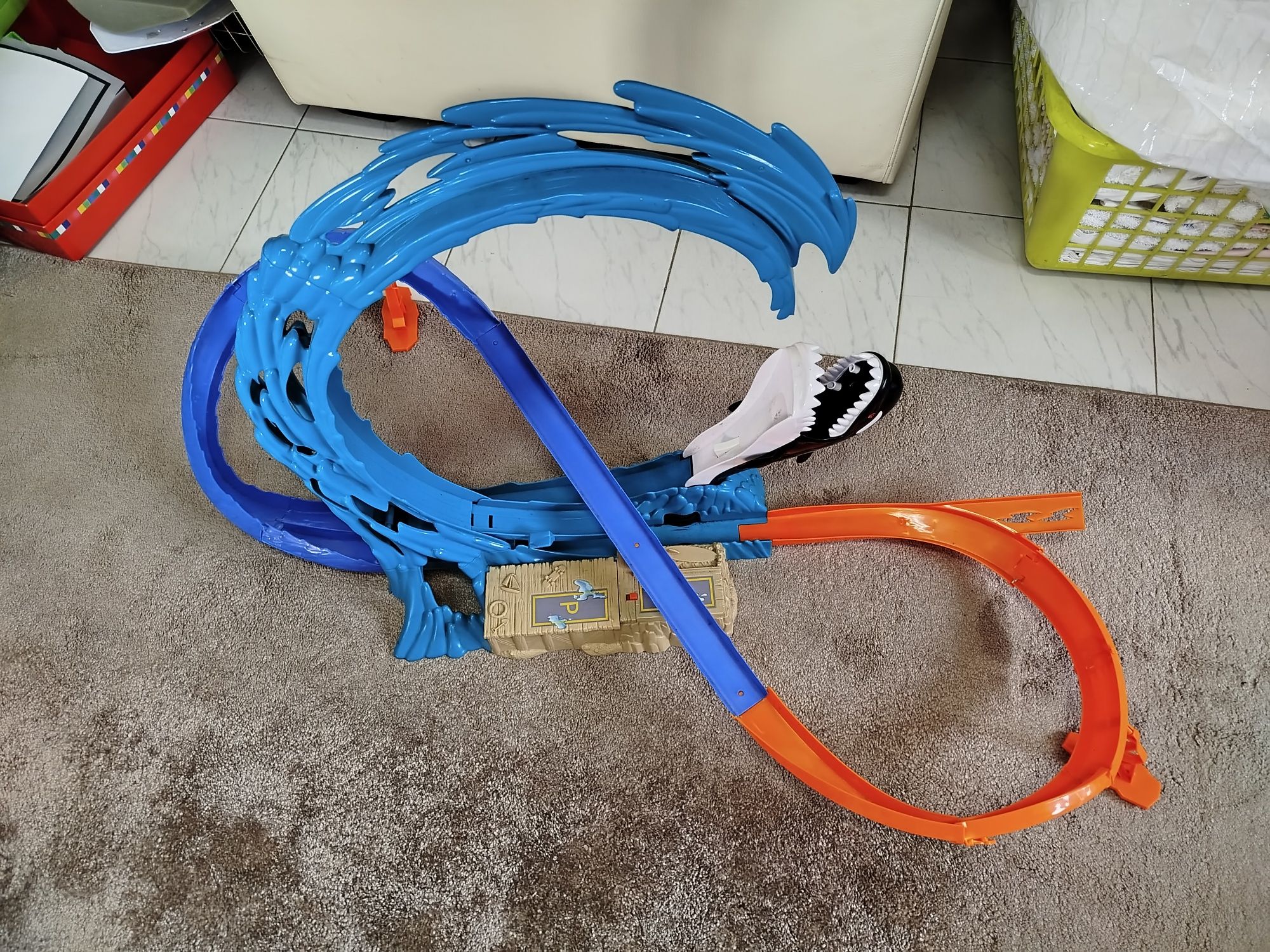 Pista hot wheels orca assassina