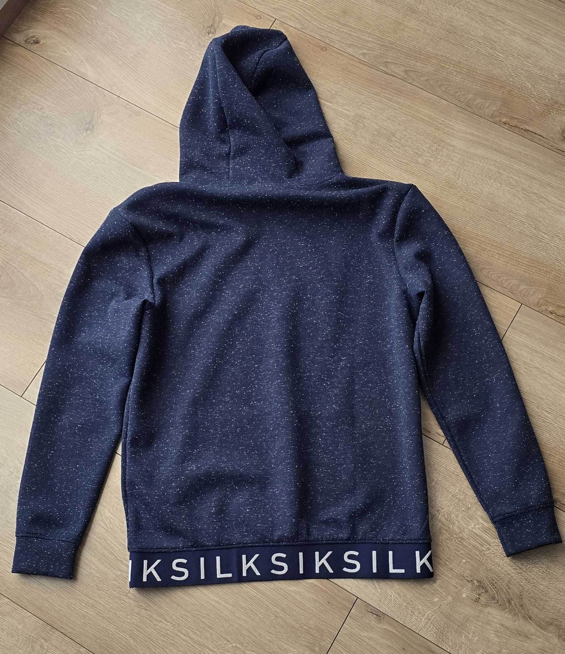 Bluza marki SikSilk, granatowa, rozmiar M