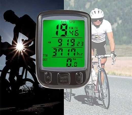 Licznik rowerowy bezprzewodowy lcd wodoodrpony prędkościomierz