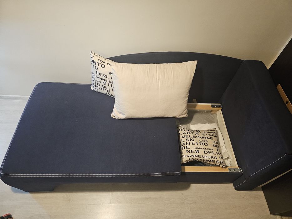 Sofa jednoosobowa rozkładana