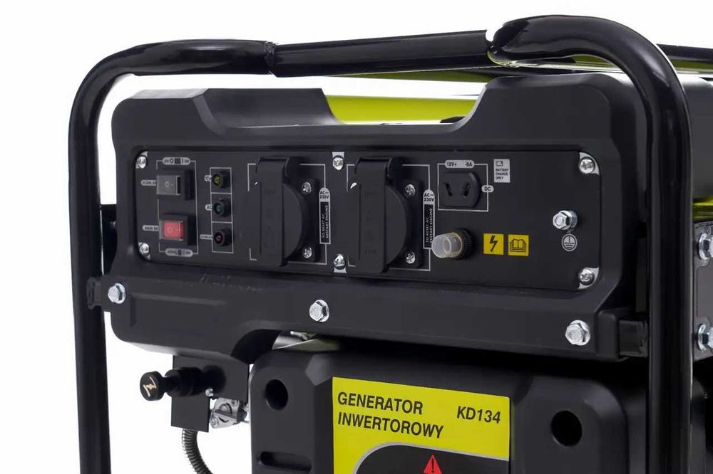 Инверторний генератор 4 квт Kraft&Dele KD134, Бензиновий